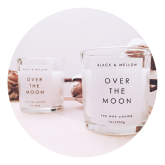 フレグランスキャンドルの画像